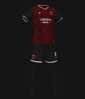 Txirrinta F.C. - uniforme 1